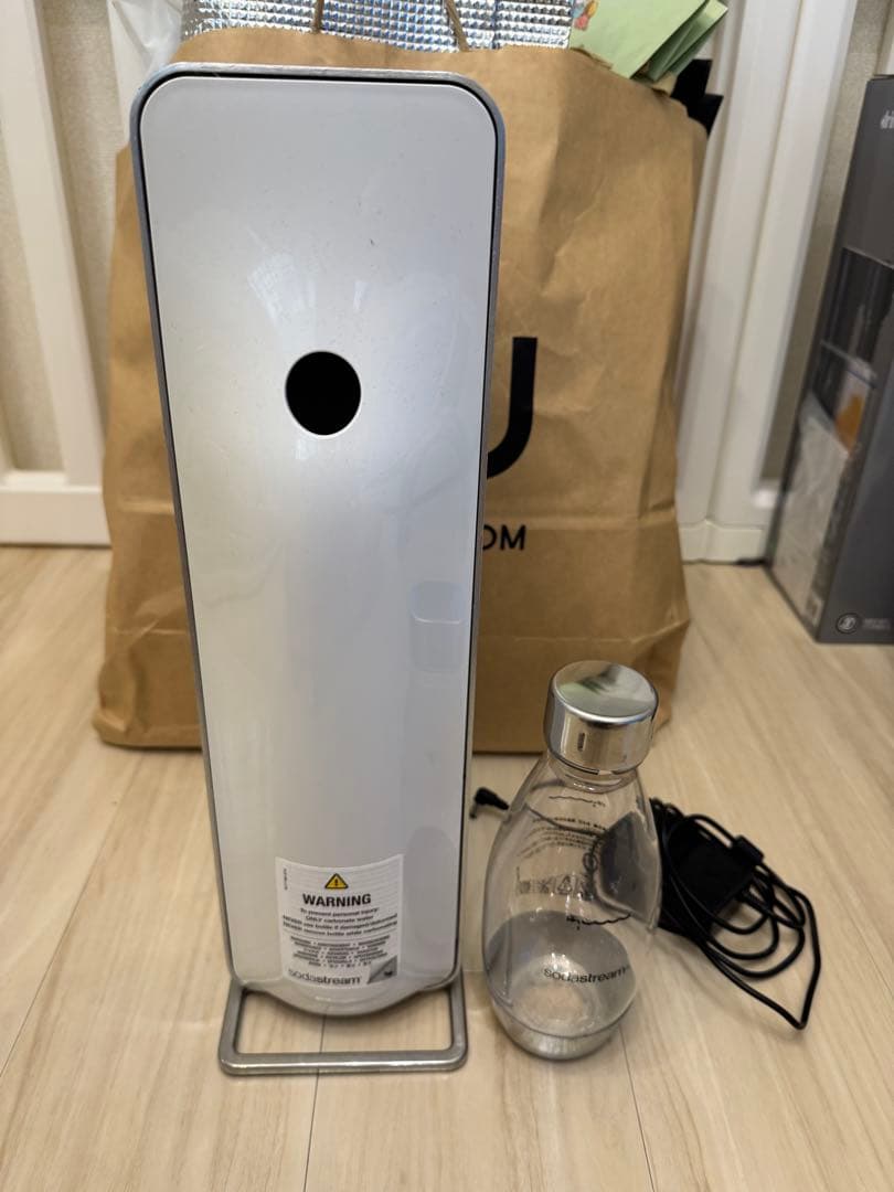 美品ソーダストリーム SOURCE Power ホワイト