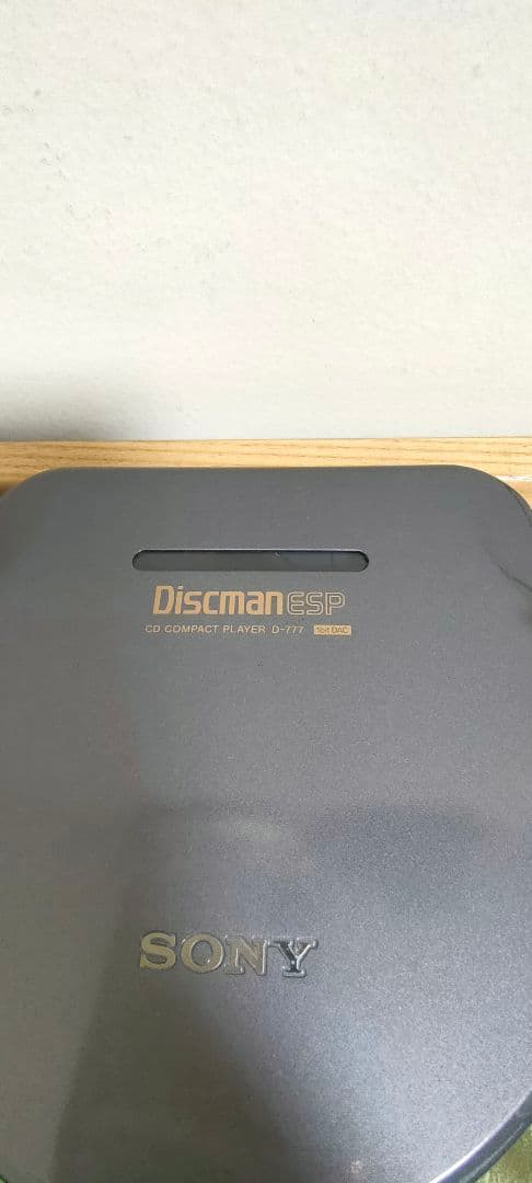 ★SONYDiscman ESP D-777ポータブルCDプレーヤー希少ジャンク