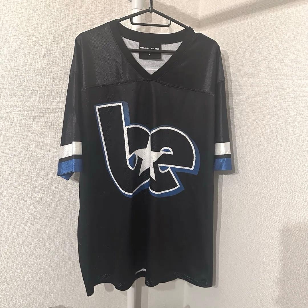 ビリーアイリッシュ　HMHAS カスタムジャージゲームTシャツ　Lサイズ