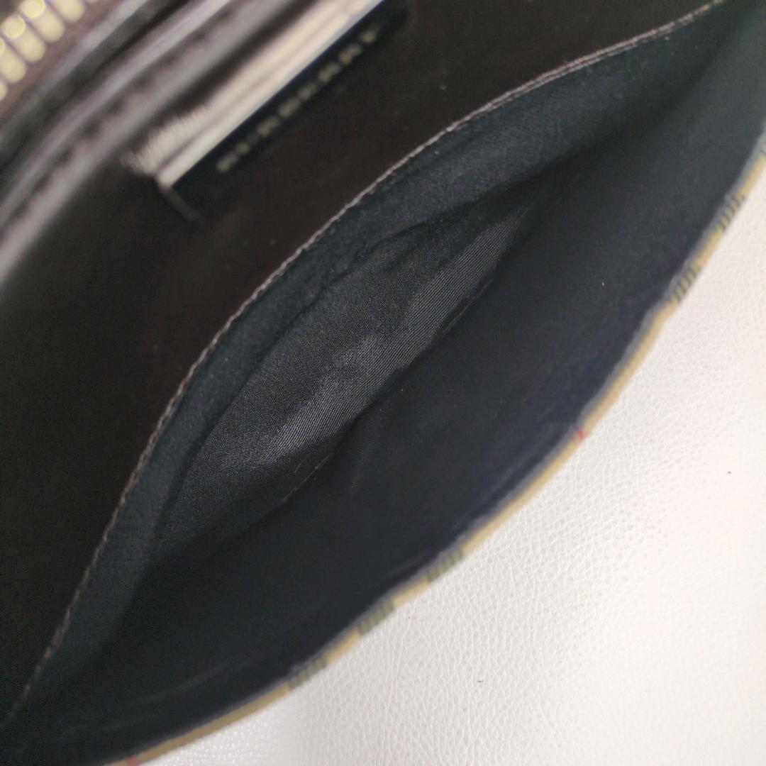 バーバリー ノバチェック ショルダーバッグ ハンドバッグ ブラウン 2way