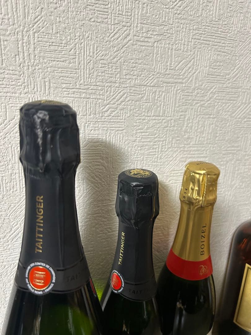 Taittinger & Boizel シャンパン フルとハーフのお得セット