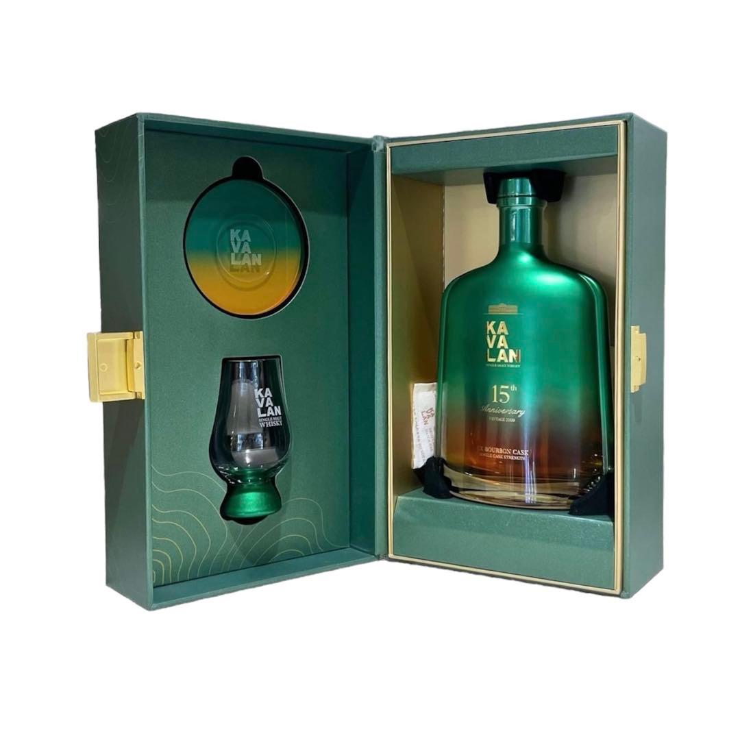 カバラン 15周年記念バーボン樽ウイスキー原酒 2009ヴィンテージ（グリーン）