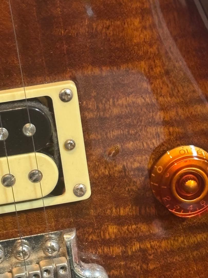 しましま　prs se custam24 エレキギター　レスポール
