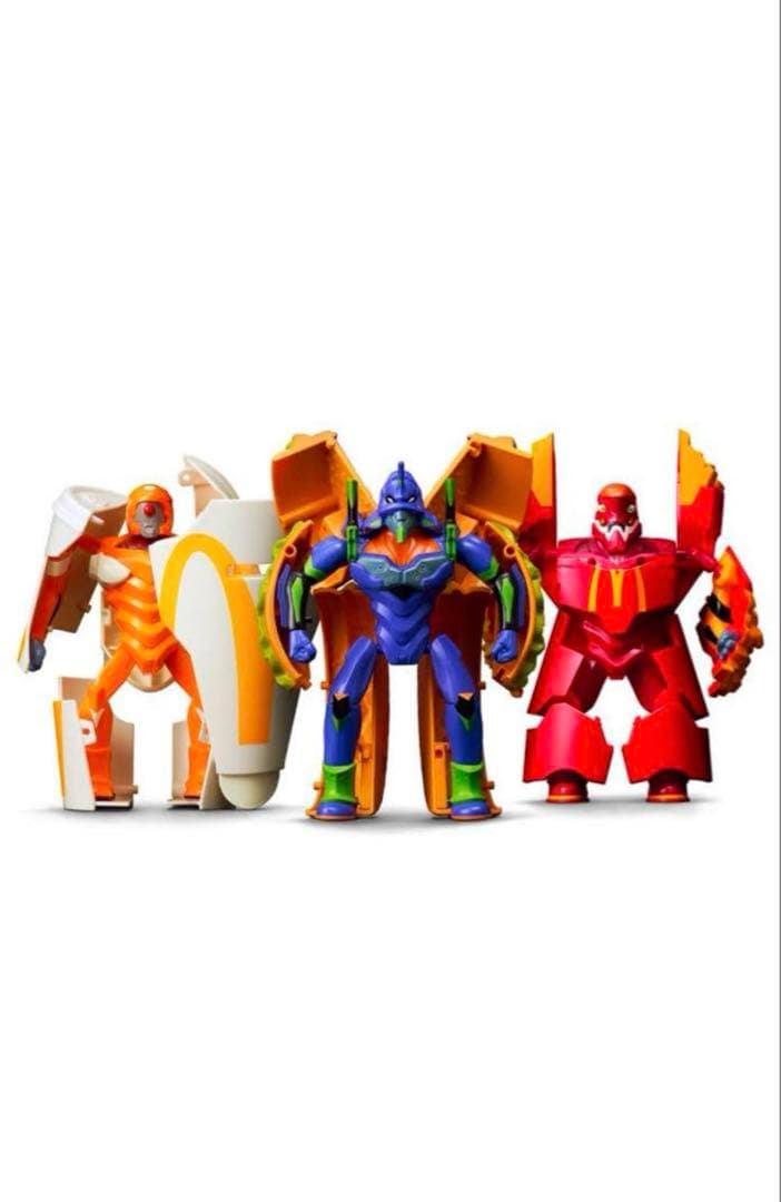 マクドナルド × エヴァンゲリオン バリューパックフィギュアセット
