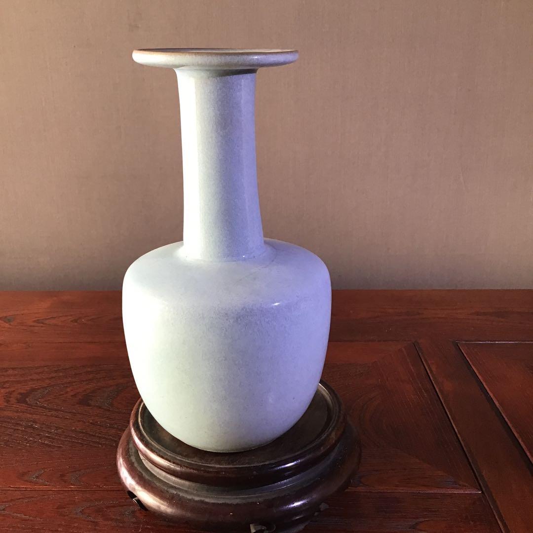 倣官窯　　壺　　　明朝期