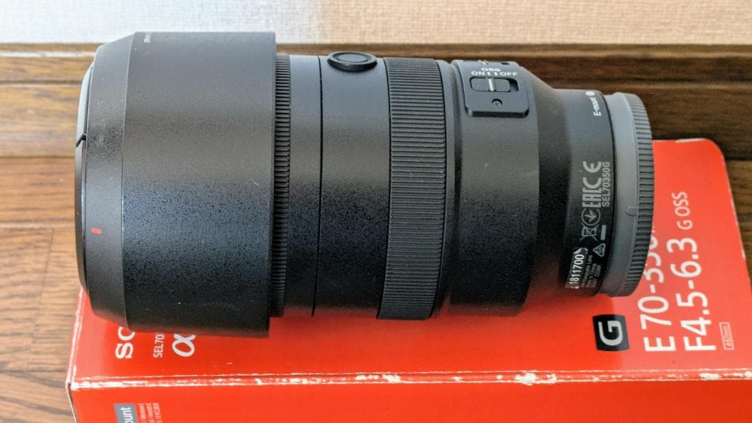 レンズ(ズーム) SONY SEL70350G E 70-350mm F4.5-6.3 G OSS