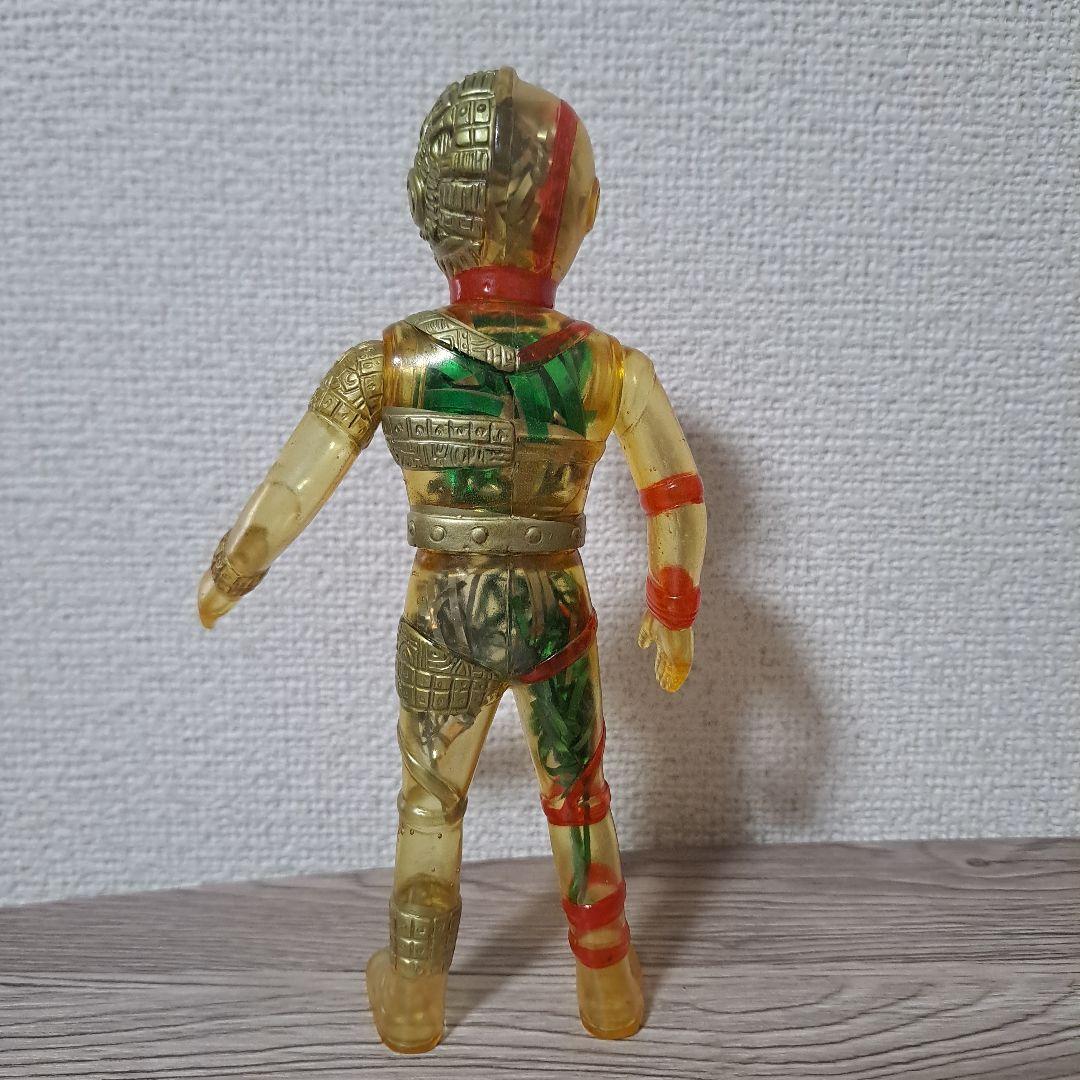 ソフビ　人造人間　キカイダー　タカトク　スケルトン　スタンダードサイズ　クリア