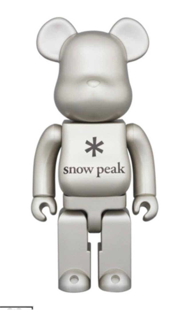 新品　未開封　スノーピーク　ベアブリック　400%&100% セット