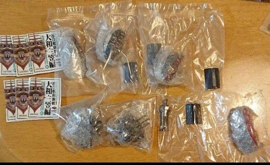 【新品・未開封】 海洋堂 ワールドシップデフォルメ④ 連合艦隊旗艦 大和・三笠編