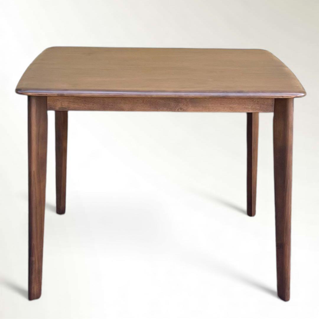 ニトリ Nコレクション ① ダイニングテーブル T-01 W90ミドルブラウン