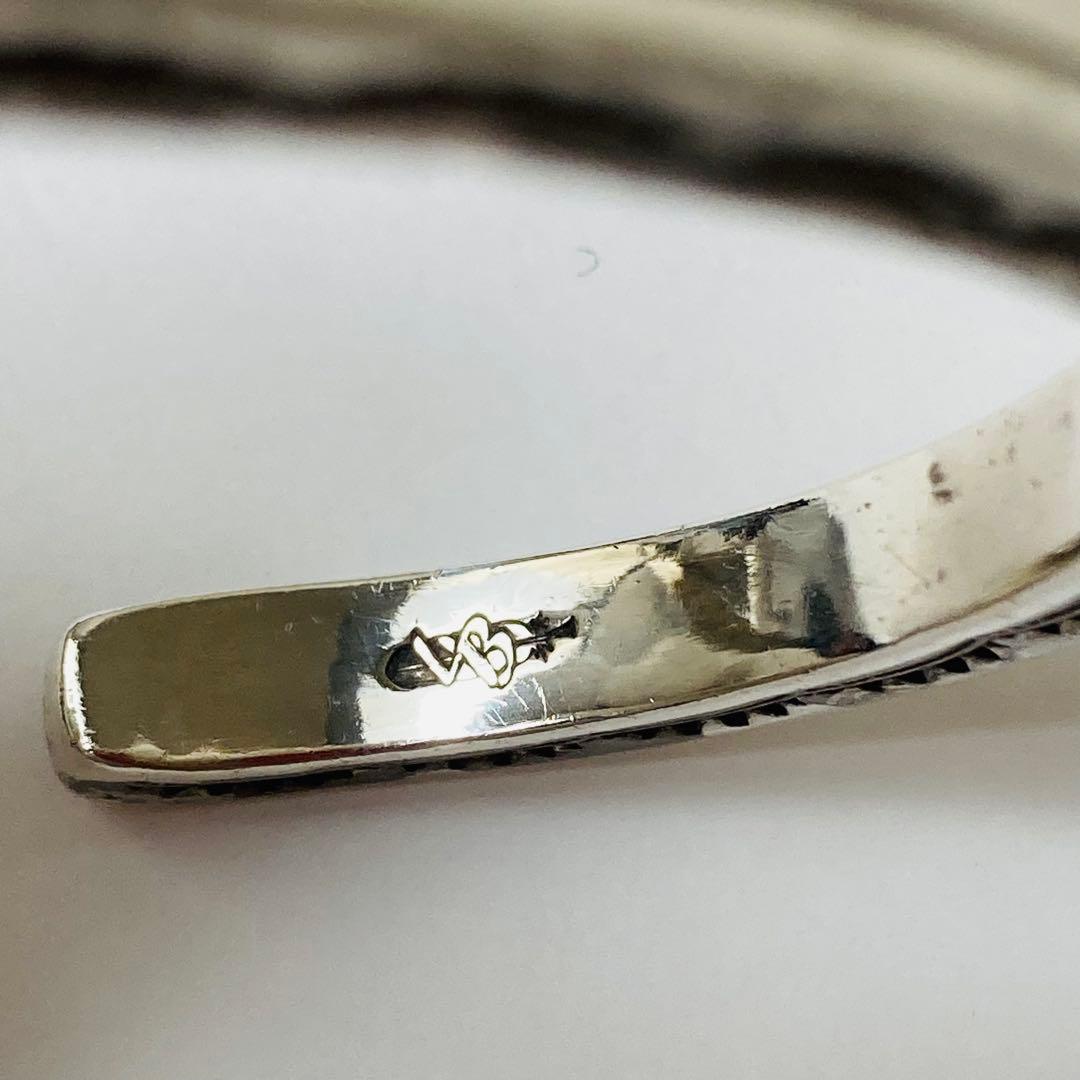 NAVAJO ナバホ族 作家不明 バングル スターリングシルバー