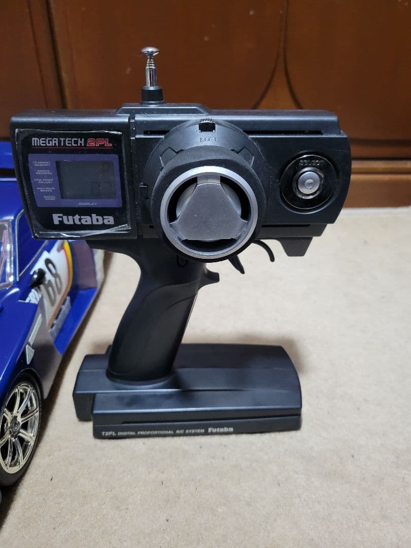 タミヤラジコン　TT01シャーシトヨタセリカLBボディメカ付