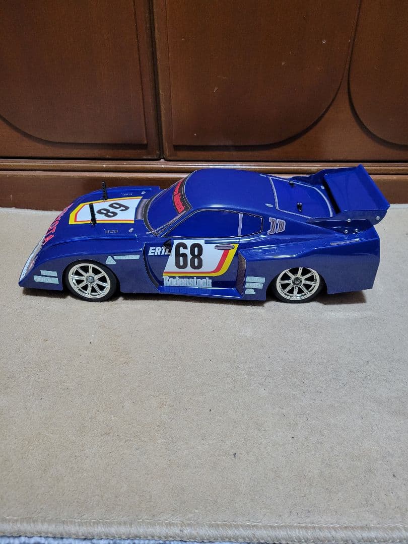 タミヤラジコン　TT01シャーシトヨタセリカLBボディメカ付