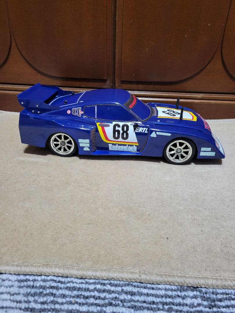 タミヤラジコン　TT01シャーシトヨタセリカLBボディメカ付