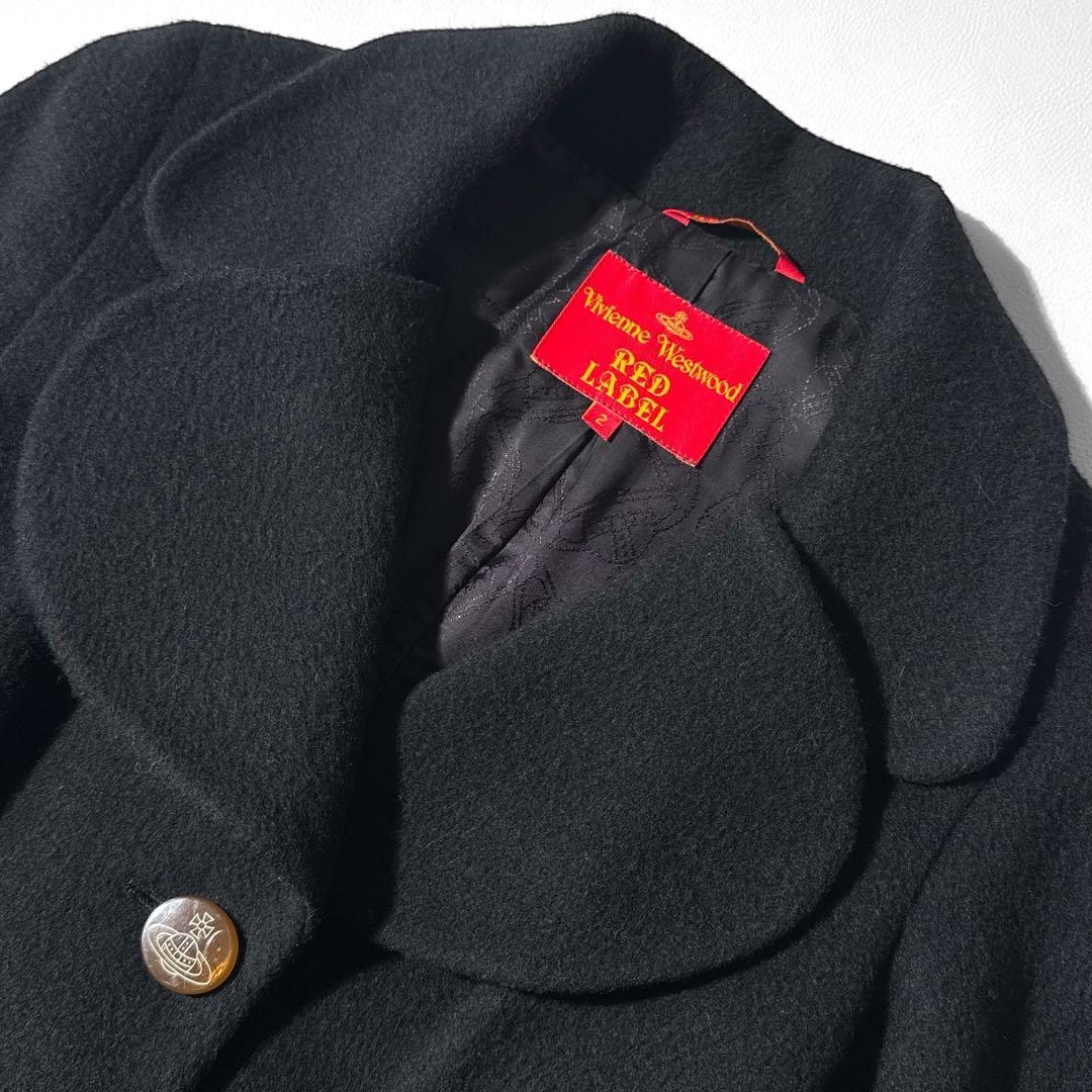 ヴィヴィアンウエストウッド ラブコート ロング オーブボタン 裏地オーブ総柄　2