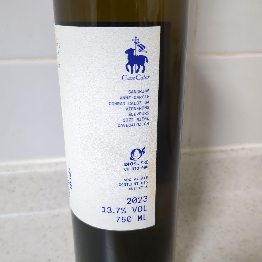 Cave Caloz 2023 白ワイン 750ml