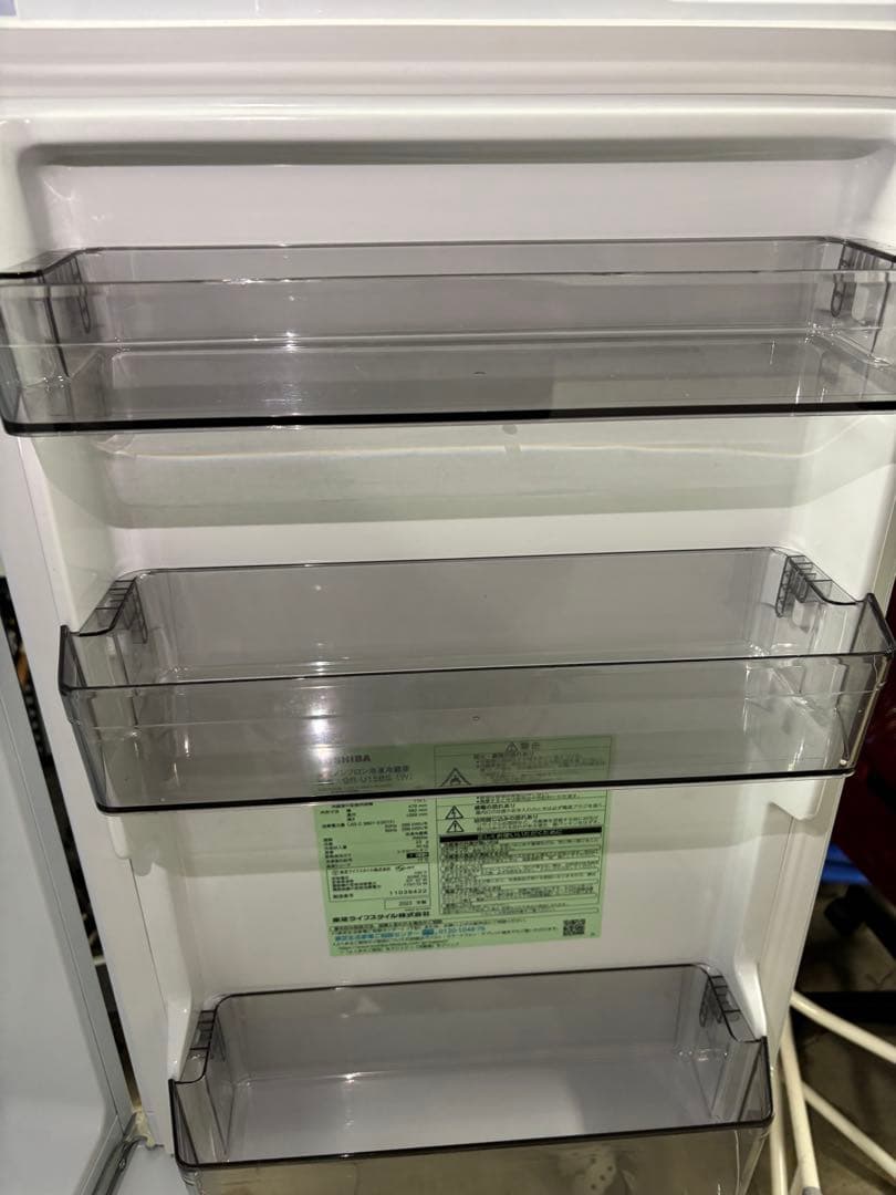 2023年製東芝 TOSHIBA GR-U15BS冷蔵庫153l