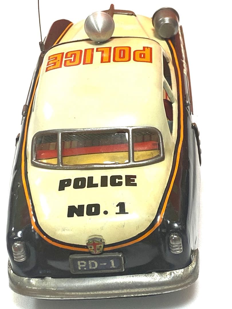 昭和のヒーロー物KOSUGEブリキフリクション付ポリスカー未使用♦︎未展示品