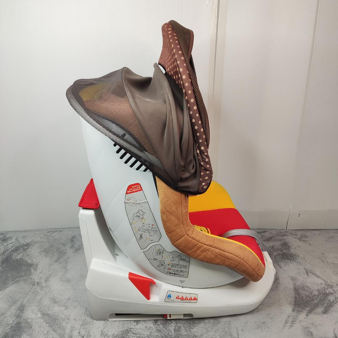 西松屋　ターンシートくまのプーさんチャイルドシート ISOFIX DN-1002