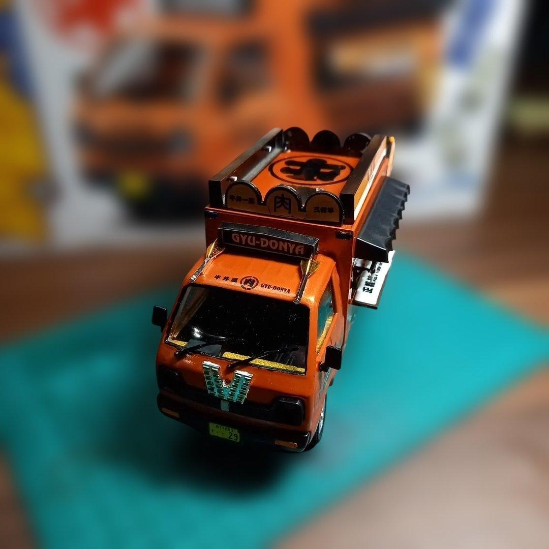 アオシマ文化教材社　移動販売軽トラック