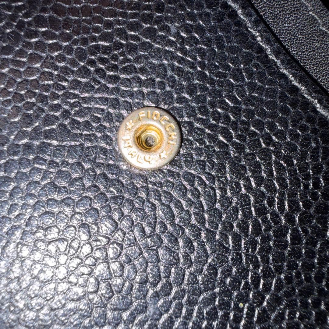 CHANEL シャネル キャビアスキン コンパクトウォレット 小銭入れ 黒