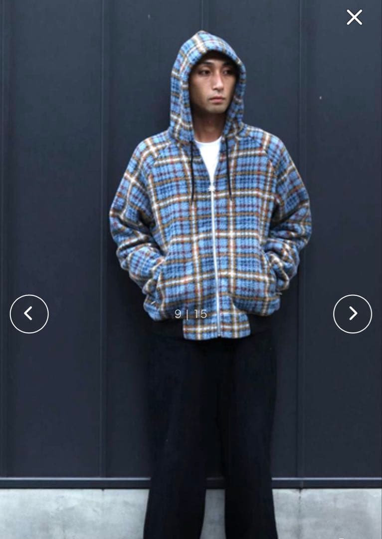 【即完品】25A/W Bott Fleece Zip Hoodie