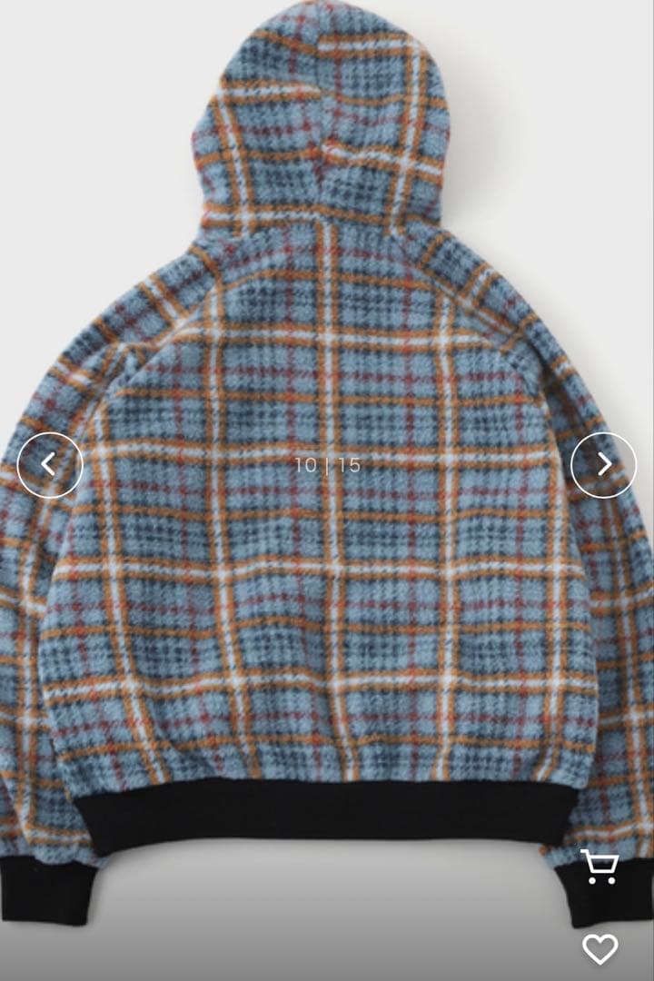 【即完品】25A/W Bott Fleece Zip Hoodie