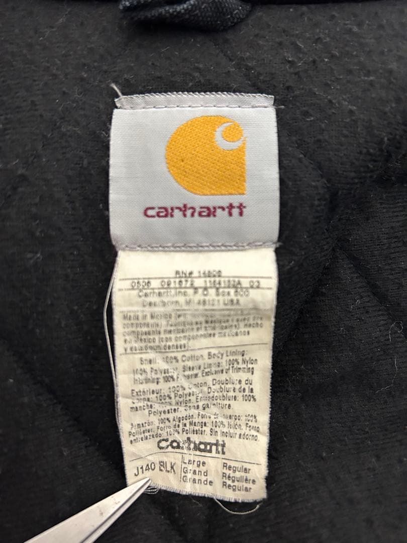 Carhartt フード付きジャケット L ブラック　アクティブジャケット