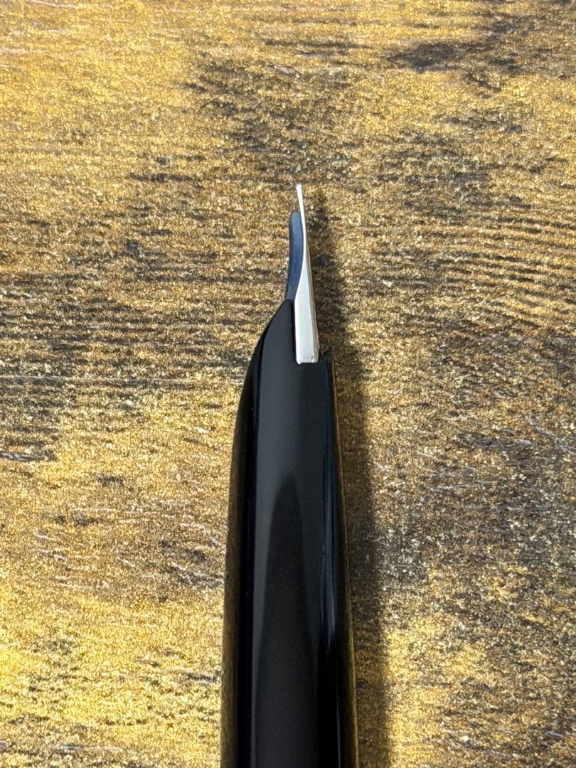 新品未使用　1975年製　蝕刻　エリート　18金　万年筆　パイロット　細字