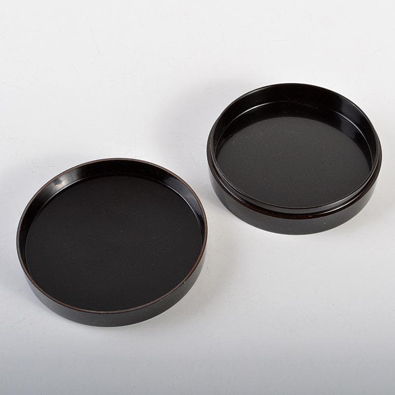 茶道具　清陽造　螺鈿装飾　寿老人貝入　香合　共箱　V　6244