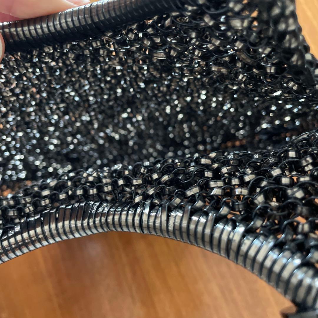 ANTEPRIMA ラウンドワイヤーバッグ 黒