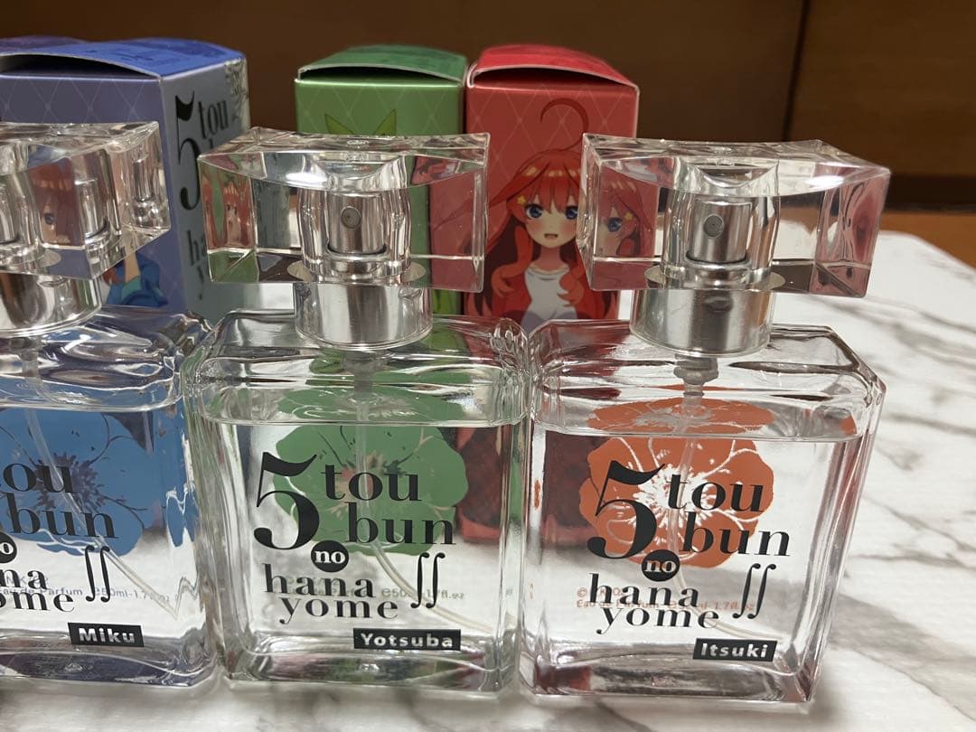 b*u様 五等分の花嫁 香水 5本セット