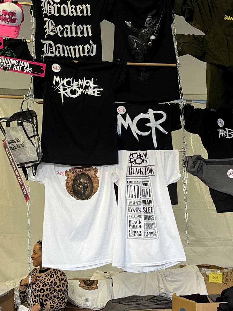 【希少】 My chemical romance 公式Tシャツ ブラック S