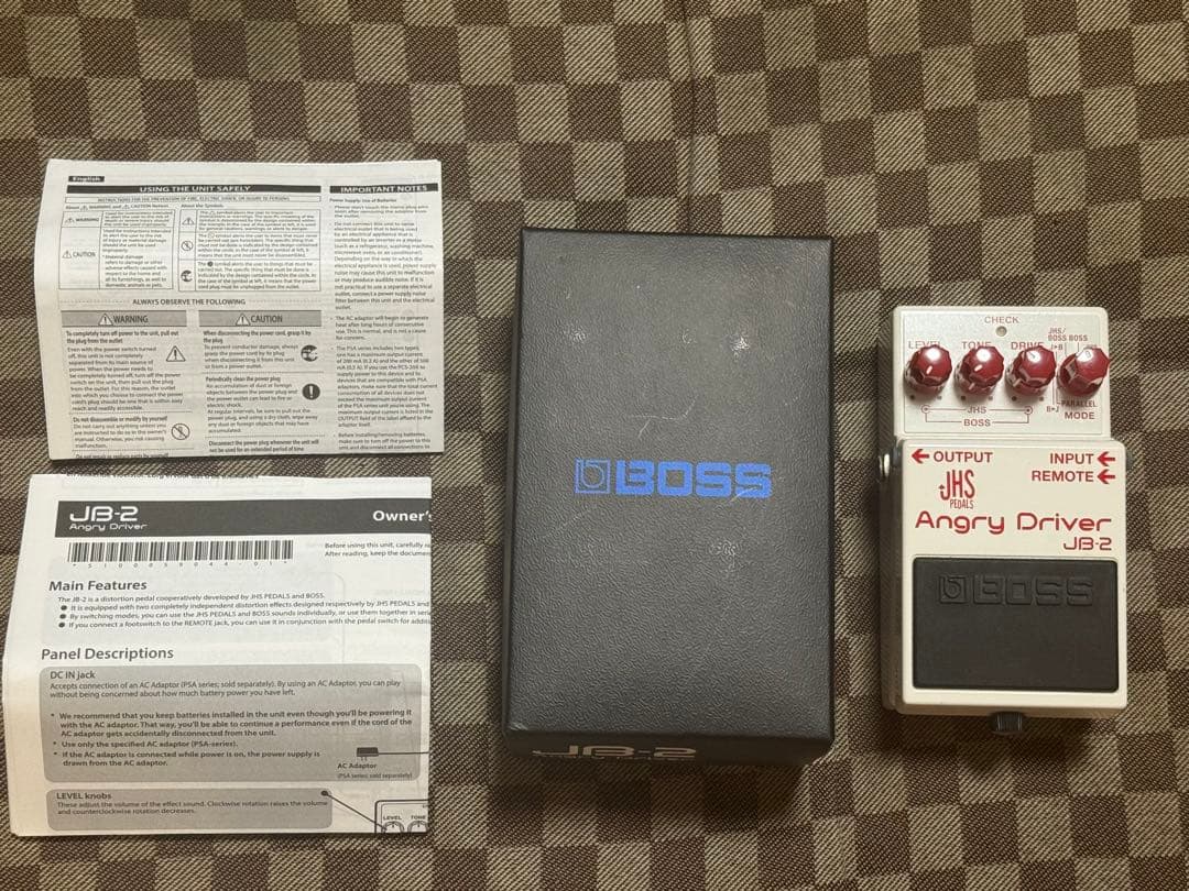 BOSS JB-2 Angry D アングリードライバー