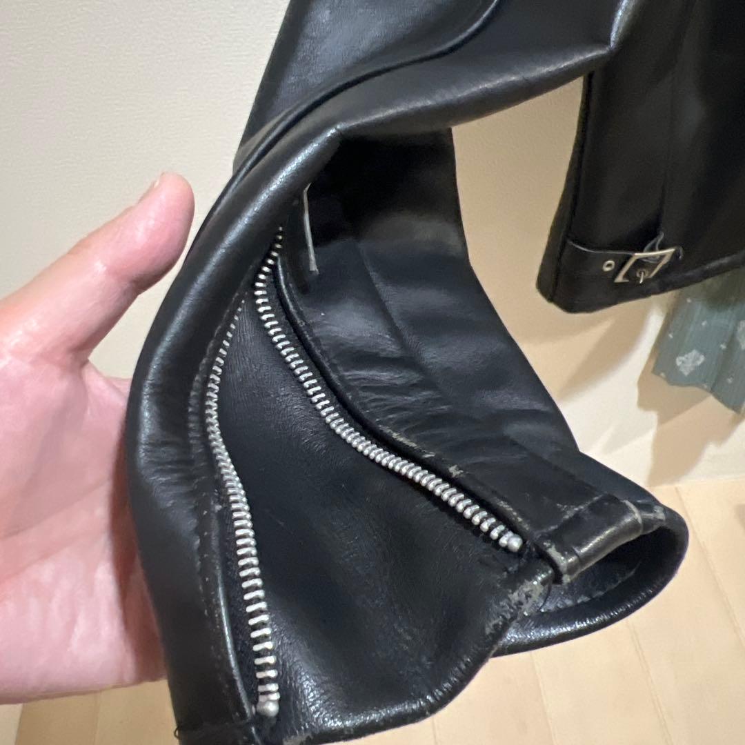 いいさん Schott シングルライダース