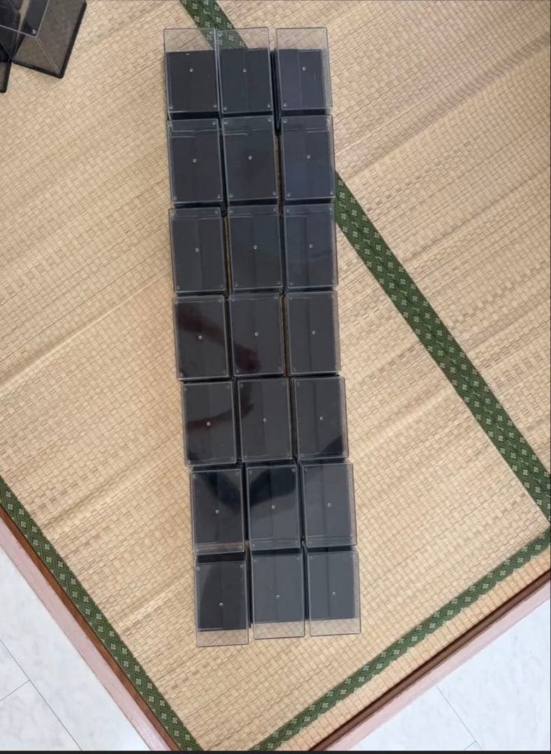 3段コレクションボックス4個セット、２段BOX２５個セット