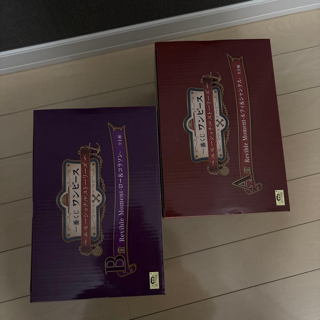 ワンピースRevible Moment ロー&コラソンとルフィ&サボのフィギュア