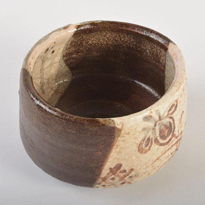 茶道具　織部焼　黒織部茶碗　時代箱　V　6826