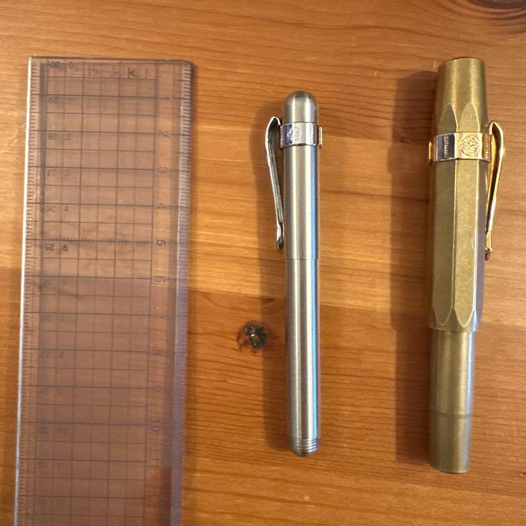 Kaweco ステンレススチール 万年筆 EF