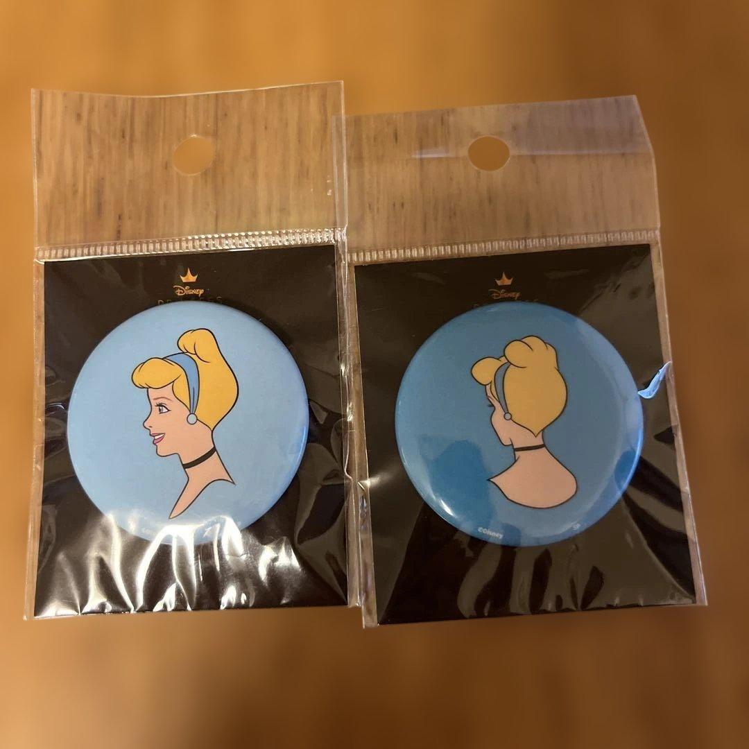 グラニフpu限定ディズニープリンセス缶バッチ 缶バッジ