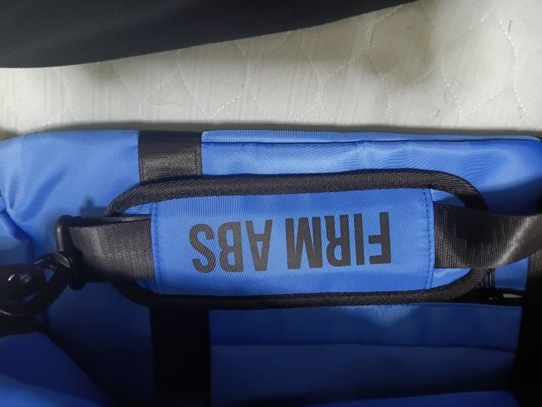 FIRM ABS ボストンバッグ 青