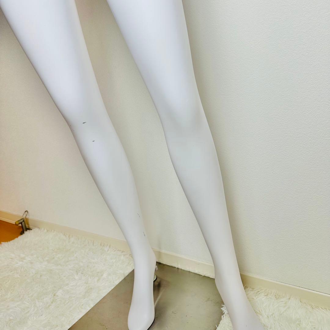 パールイデア 全身トルソー マネキン 女性 ホワイトマネキン 土台付き 高さ調