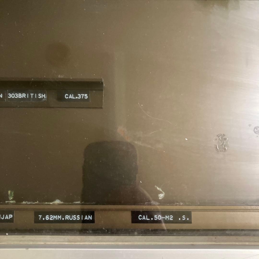 5.56mm 7.62mm cal.45 etcショーケース