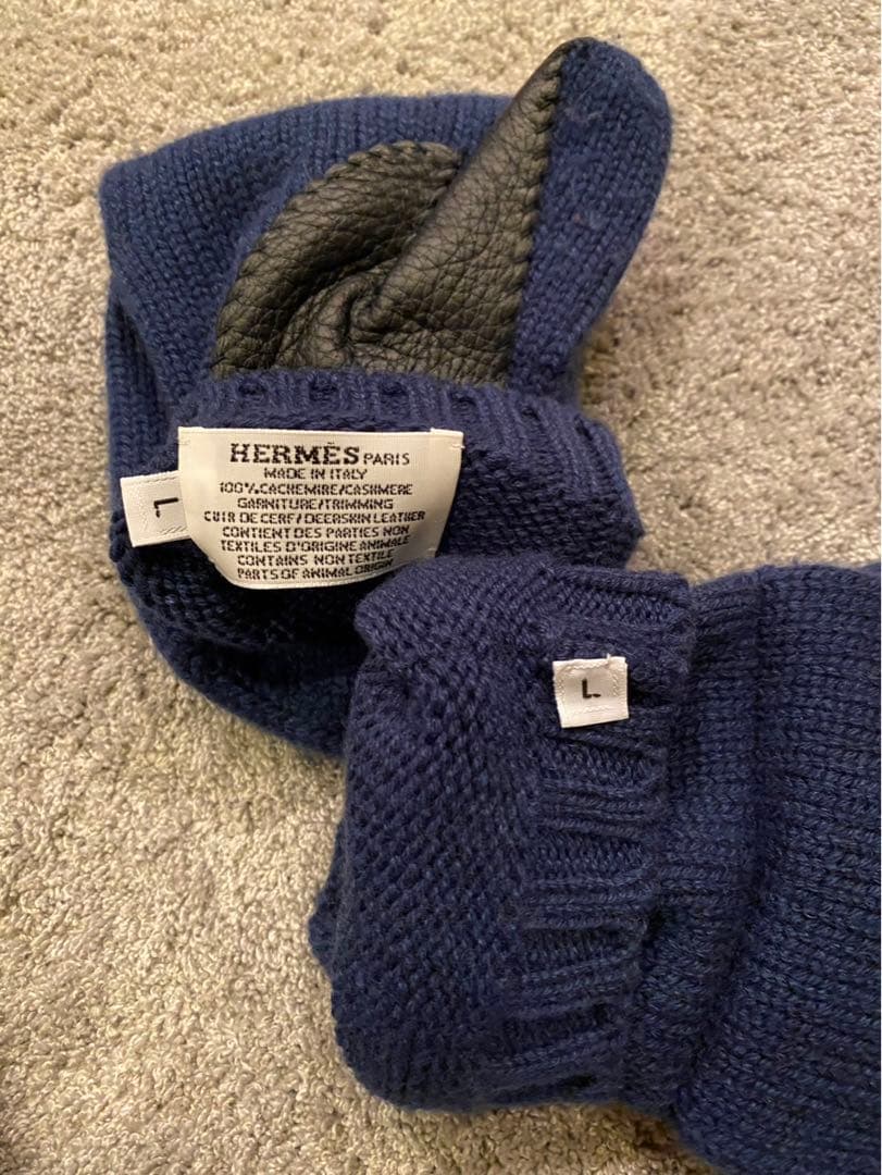 HERMES メンズ手袋