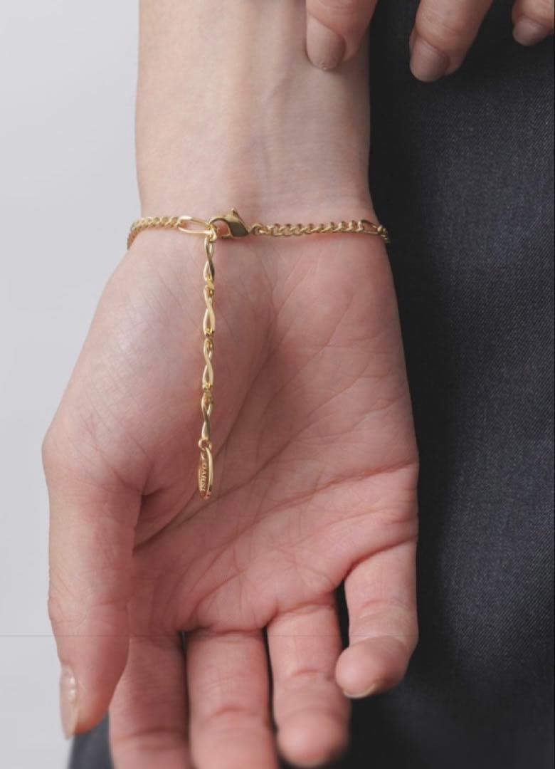 GARNI ガルニ Mix Chain Bracelet GOLD