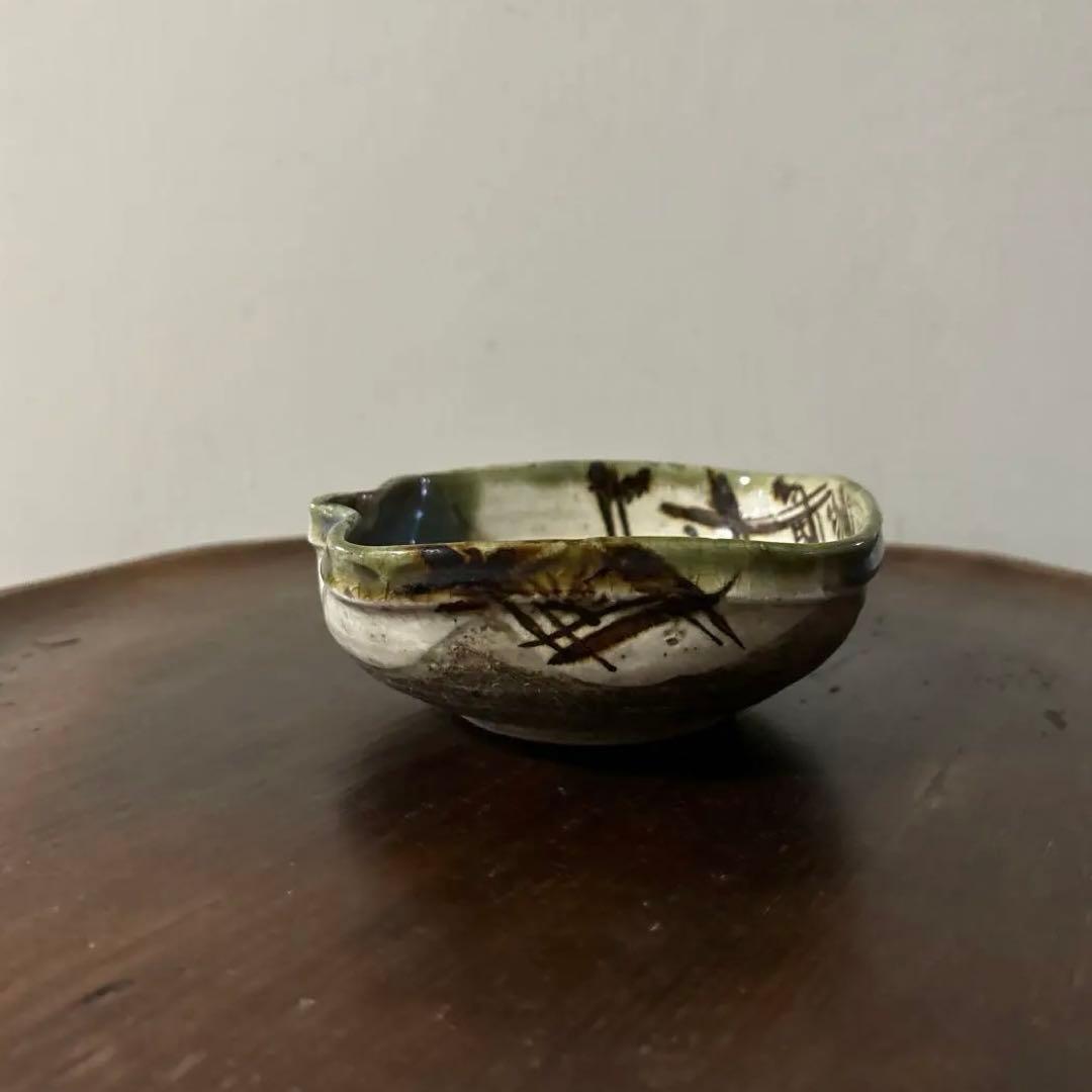 時代織部　向付け　美濃　瀬戸　古美術　茶道具　懐石　酒器　志野　唐津　備前　李朝