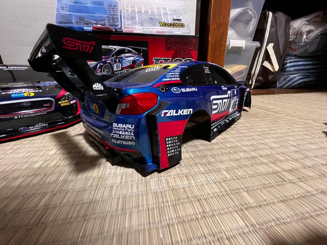 タミヤ　TT-02 ラジコンカー　SUBARU WRX STI まとめ売り