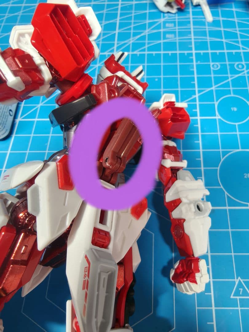 べ*る様 L BUILD メタルビルド ガンダム アストレイ　レッドフレ