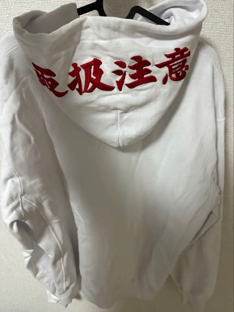 THE BLACK EYE PATCH 取扱注意パーカーホワイト