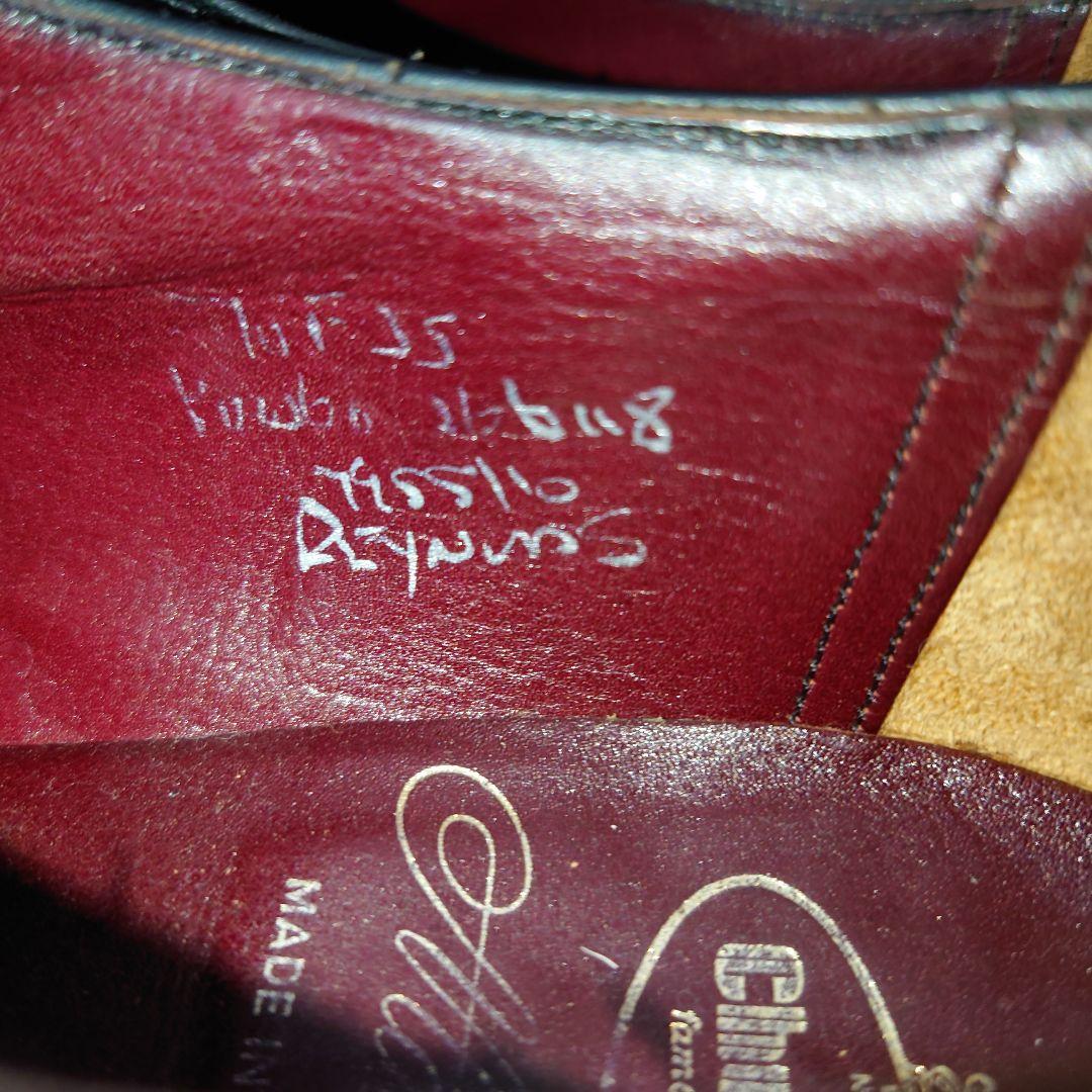 【希少品】旧チャーチ マスタークラス シングルモンク フルブローグ 7F